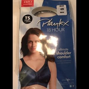 Playtex Intimates & Sleepwear - Playtex | 18 Hr Bra, Sailor Blue In Size 42 B Playtex Intimates & Sleepwear - Playtex | 18 Hr Bra, Sailor Blue In Size 42 B